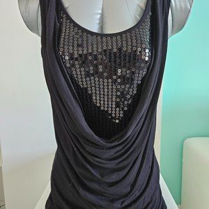 Design history sequin top in Black - like New